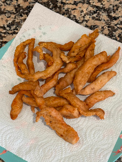 Foto de Iscas de frango panadas