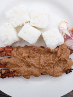 Foto resep Sate ayam oven dan lontong ricecooker