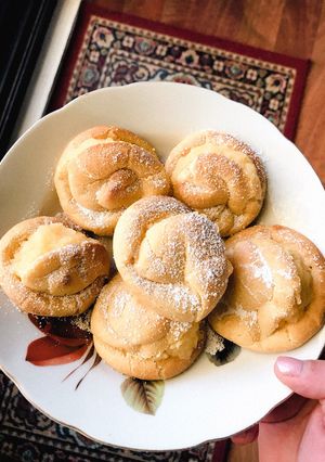 Hình của món Bánh su kem (cream puffs) béo ngậy dễ làm chưa đến 20 phút 🍶.