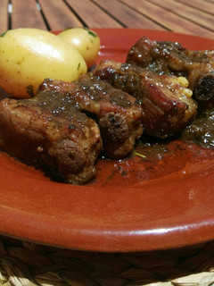 Una foto de Costillas de cerdo en salsa al Pedro Ximénez