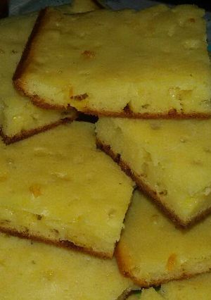 Una foto de Fainá de queso