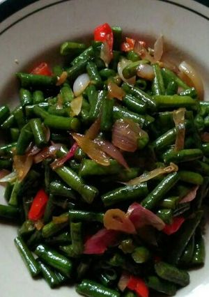 Foto resep Tumis kacang panjang
