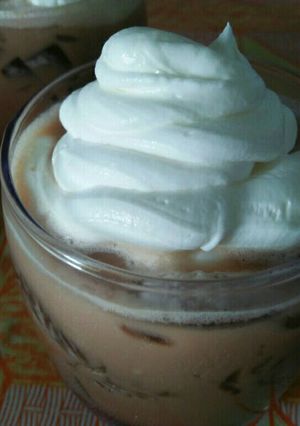 Foto resep Ice Capucino Cincau with wippy cream.. #PRMinumanDingin