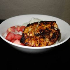 A picture of Electrical grilled chicken.