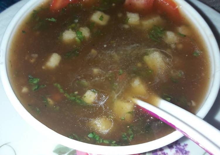 Get Fresh With Vegetable soup