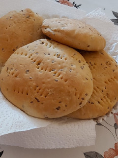 Una foto de Pan Amasado Con Linaza
