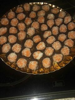 Una foto de Bolitas de coco