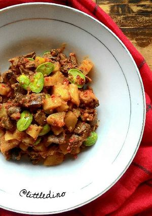Foto resep sambal goreng ati (ayam)