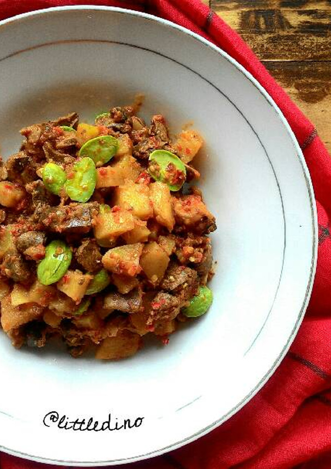 Foto resep sambal goreng ati (ayam)