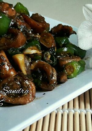 Foto resep Cumi Asin Cabe Hijau