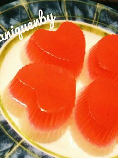 Foto resep Puding merah putih