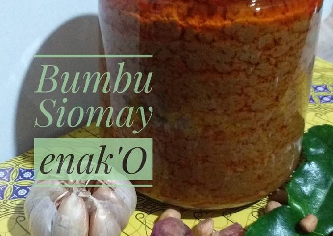 Resep Bumbu Siomay enak&#39;O 🥜🌶🥫, Bisa Manjain Lidah