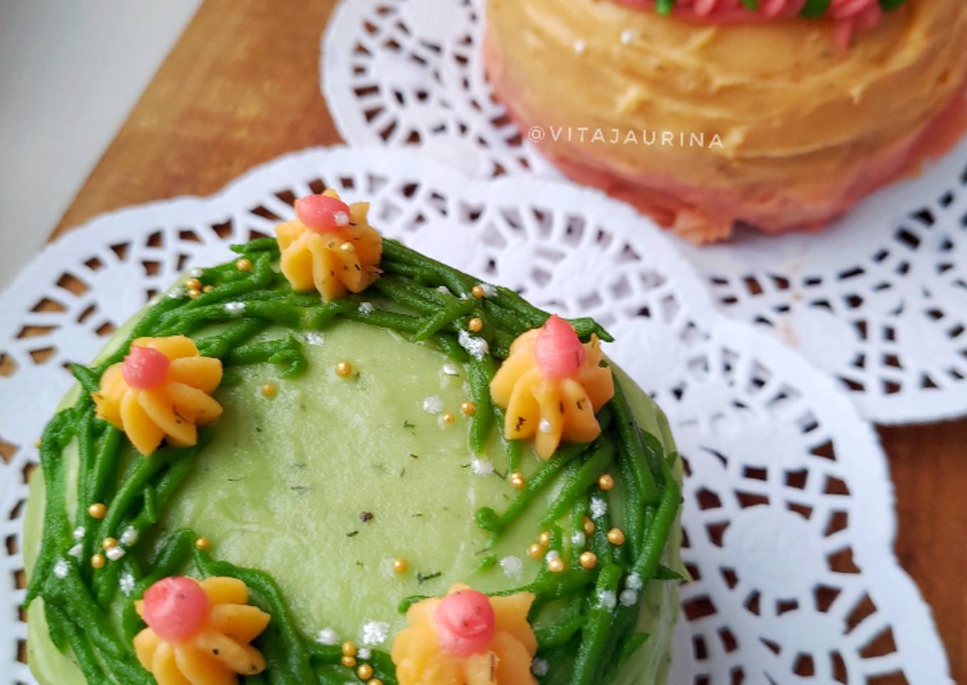 Lunch Box Rice Cake (Tart Nasi Mini)