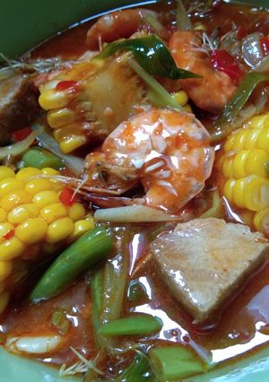 Foto resep Udang Saus Padang