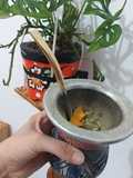 Mate dulce con cascaritas de naranja seca