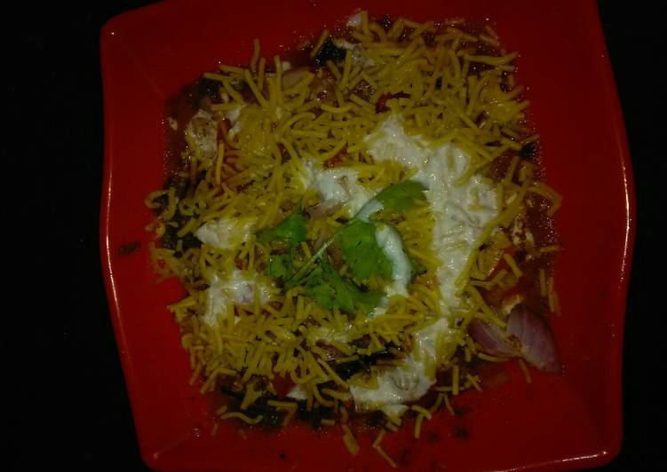 Easiest Way to Make Perfect Chole tikki chaat