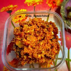 A picture of Gajar Ka Halwa (Carrot Halwa).
