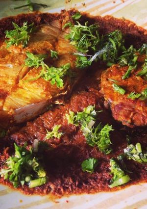 A picture of Fish Curry.