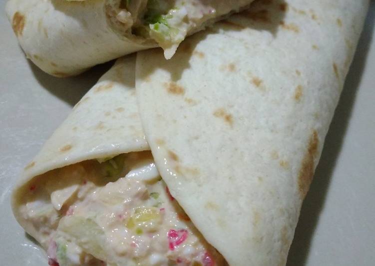 Tacos de ensaladilla con thermomix