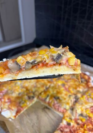 GM pizzatészta (nem fancy lisztből) recept fotója