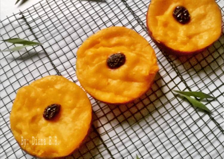 Langkah Mudah untuk Menyiapkan Kue Lumpur Labu Kuning 1 Telur, Sempurna