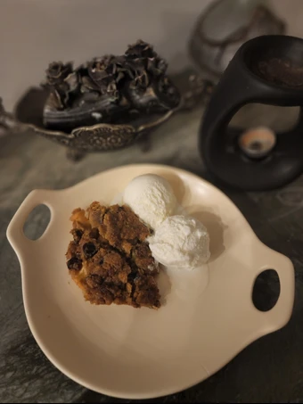 Recipe Apple crumble which Delicious