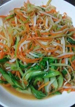 Hình của món Rau củ xào chay.