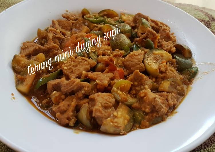 Terung Mini Daging Sapi
