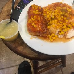 A picture of Pork chops southern style.