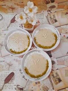 عکسی از دستور فرنی موزی دارچینی (با نشاسته گل) 😋