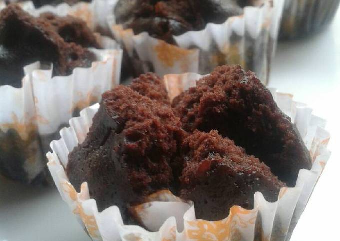 Eggless Choco Steamed Cake (Bolu Kukus Cokelat)