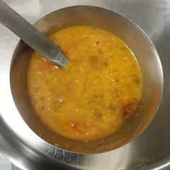 A picture of Green Moong dal tadka.
