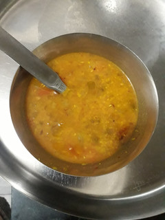 A picture of Green Moong dal tadka.