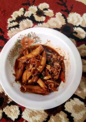 Foto resep Cumi asin bumbu kecap🦑🌶
