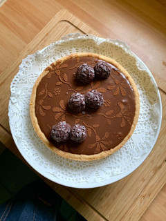 Foto di Crostata Brigadeiro con Crema di Cioccolato e Latte Condensato