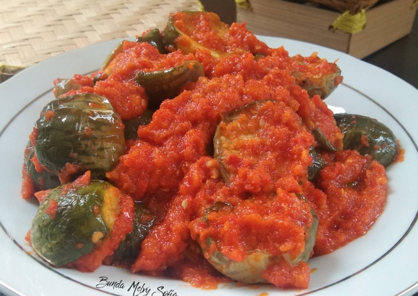 Terong Bulat Balado