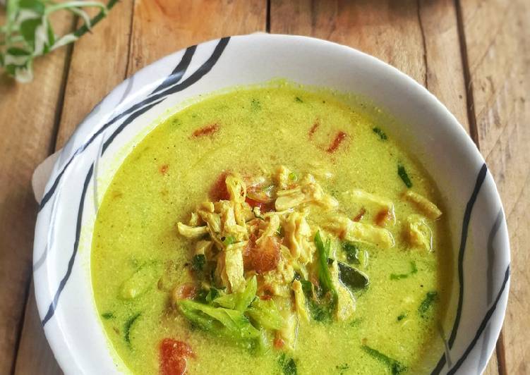 Resep Soto Ayam Santan, Sempurna