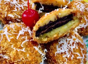 Foto resep Nugget Pisang Oreo