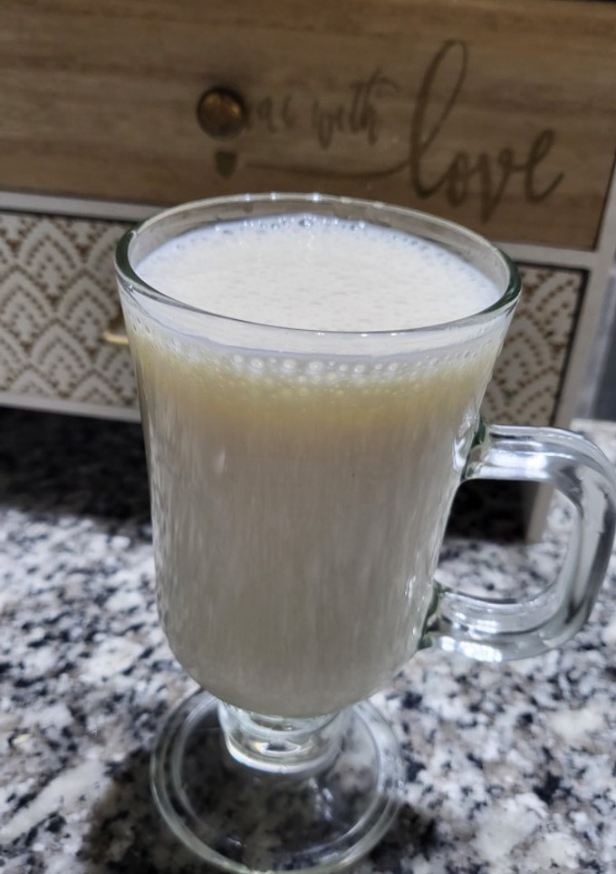 Una foto de Banana con leche🍌🥛