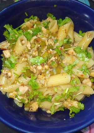 A picture of Chicken Pasta.