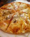 Pizza express con tapa de tarta