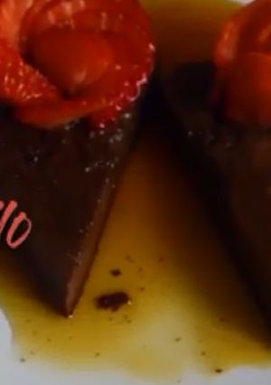 Una foto de Quesillo de chocolate