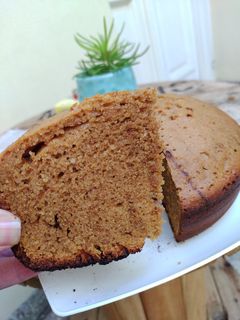 Una foto de Bizcochuelo esponjoso sabor a café