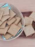 Galletitas de avena saladas con ghee ahumado