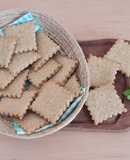 Galletitas de avena saladas con ghee ahumado