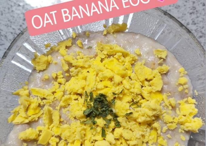 OAT BANANA EGG (CEMILAN MPASI)