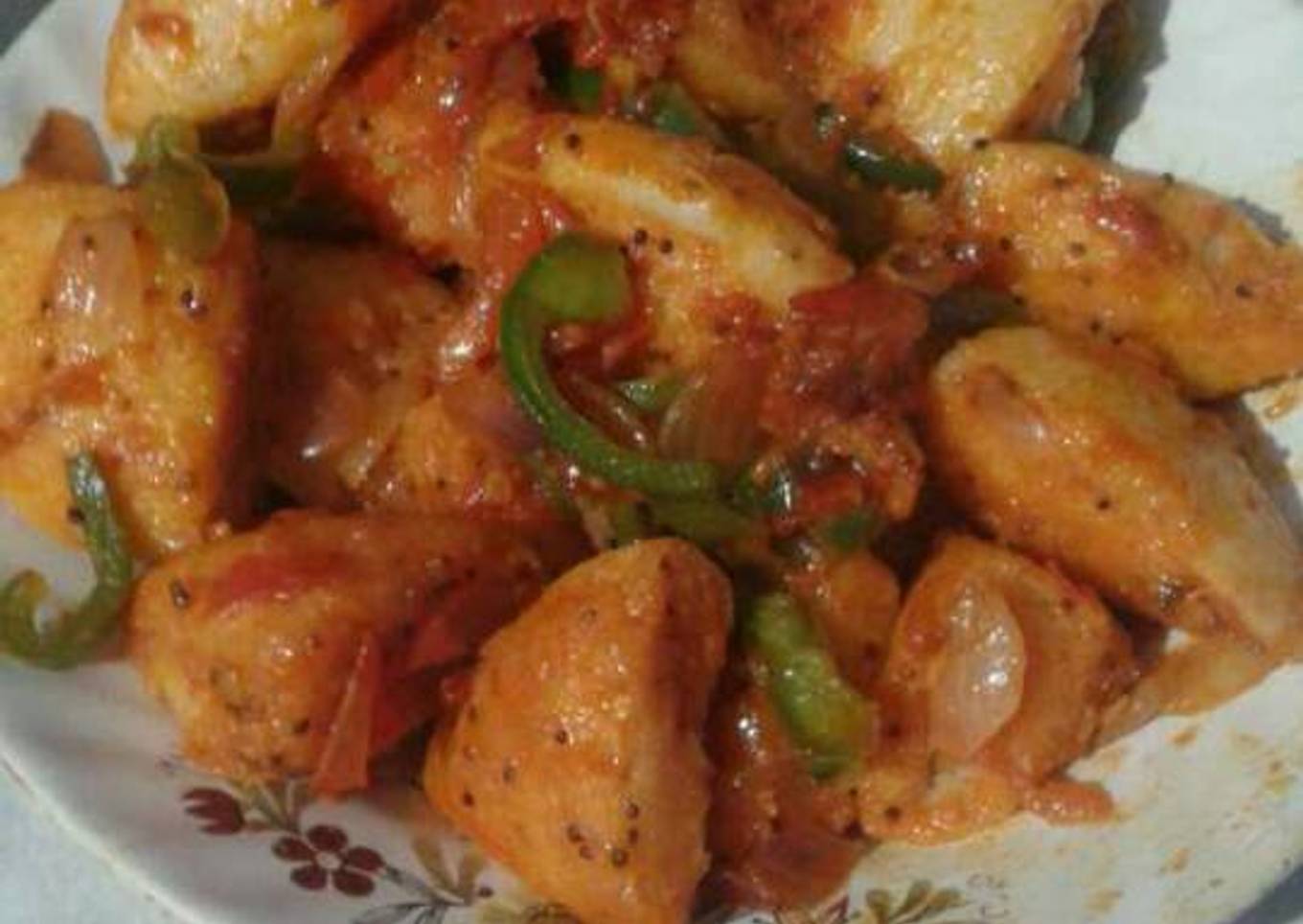 Fry idli