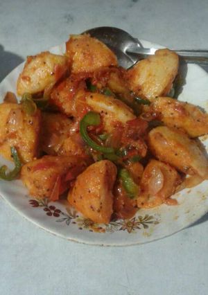 A picture of Fry idli.