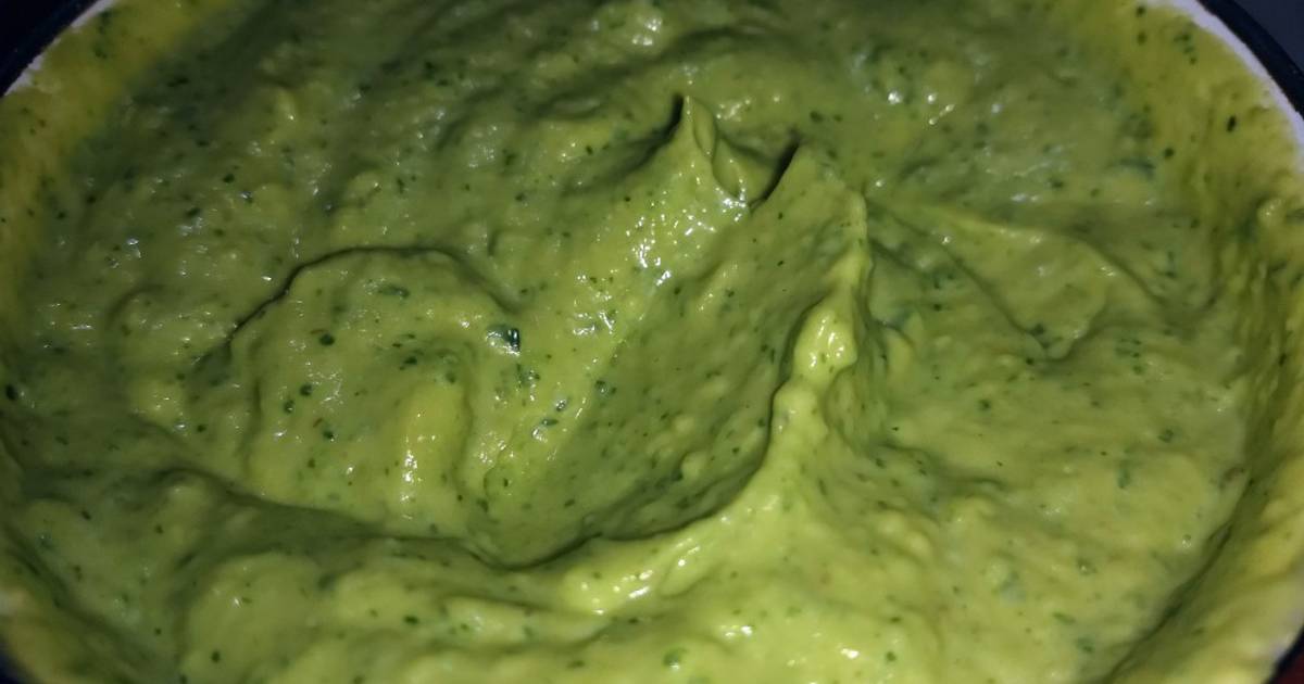 salsa con mayonesa y perejil
