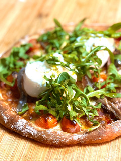 Una foto de Masa de pizza integral